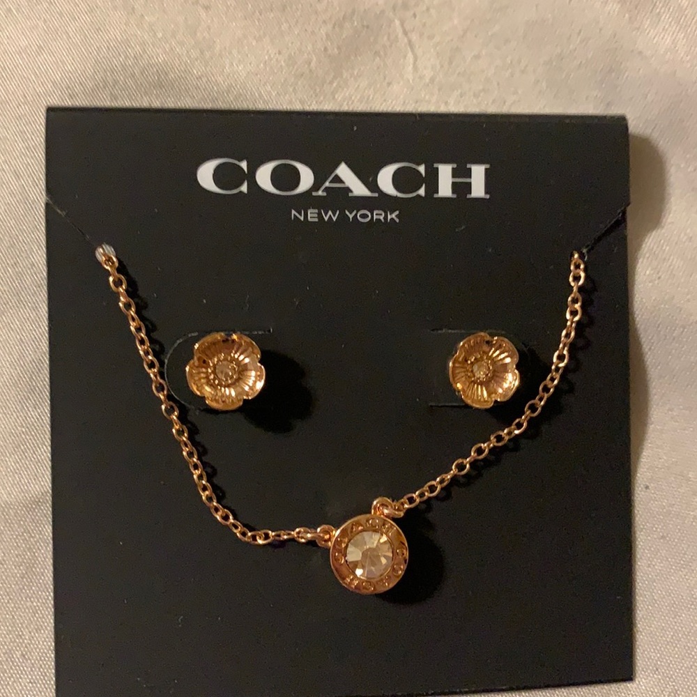 Coach Jewelry Set Brand New